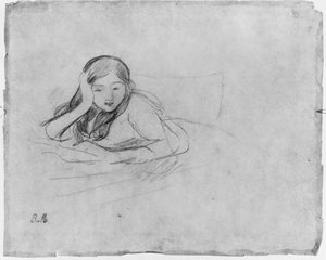 Jeune fille lisant, 1889
